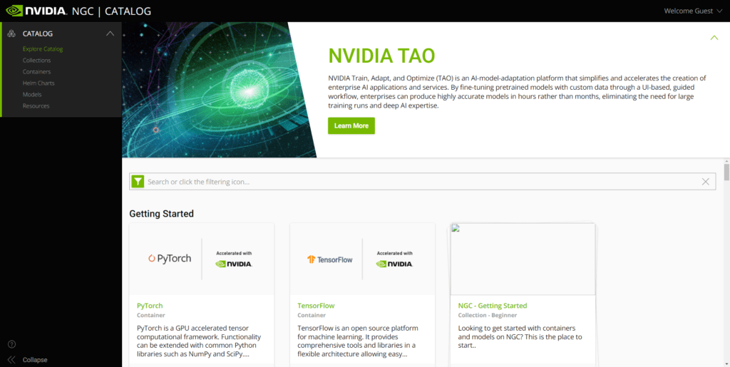 Nvidia GPU Cloud: 도커 컨테이너를 사용한 딥 러닝